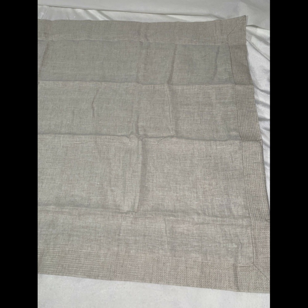 NIB‎ Hotel Collection Natural Linen (1) Standard Sham Pillow Case - Picture 5 of 12